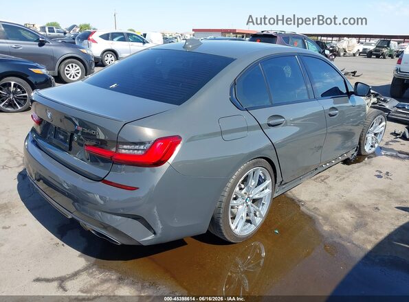 WBA5U9C02LFH14093 2020 BMW M3 Gray უკანა მარჯვენა