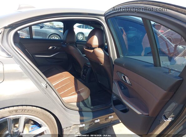 WBA5U9C02LFH14093 2020 BMW M3 Gray VIN კოდის სტიკერის ხედი