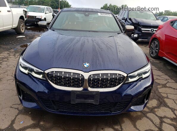 WBA5U9C03LFH42288 2020 BMW M3 Blue Vista frontal