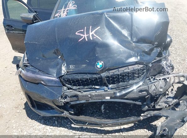 WBA5U9C04LFJ78714 2020 BMW M3 Black წინა ხედი