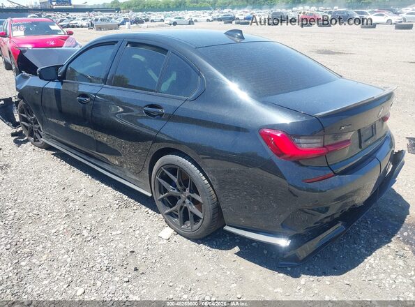 WBA5U9C04LFJ78714 2020 BMW M3 Black უკანა მარცხენა