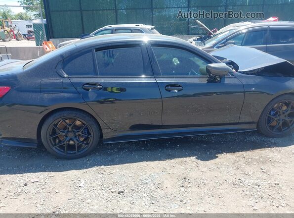 WBA5U9C04LFJ78714 2020 BMW M3 Black უკანა სალონის ხედი