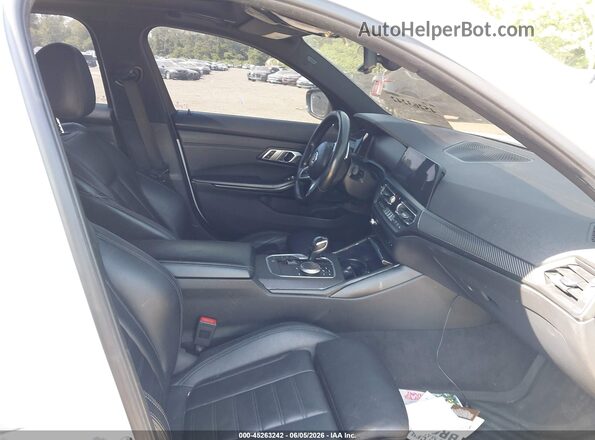 WBA5U9C05LFH08482 2020 BMW M3 Белый Вид салона спереди