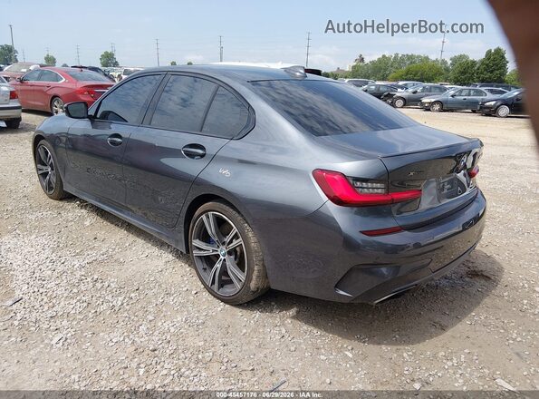 WBA5U9C06LFH01234 2020 BMW M3 Gray Հետևի ձախ