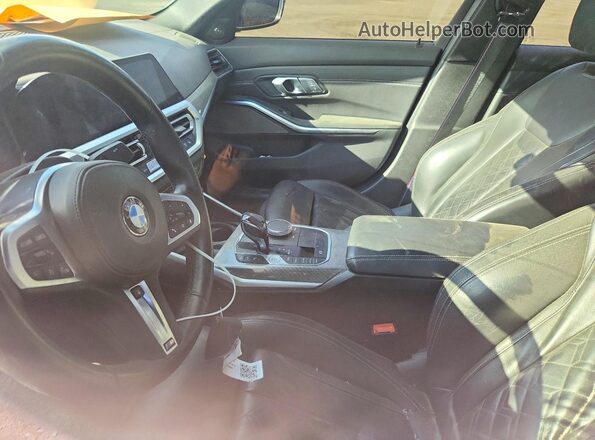 WBA5U9C06MFK37828 2021 BMW M3 Blue Սալոնի դիմացի տեսք