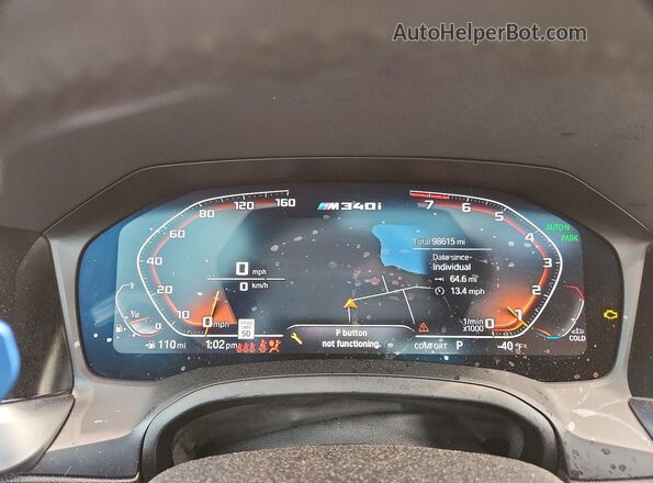 WBA5U9C09LFH28962 2020 BMW M3 Black 