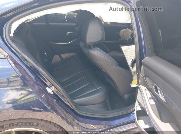 WBA5U9C0XLA380423 2020 BMW M3 Blue VIN կոդի պիտակի տեսք