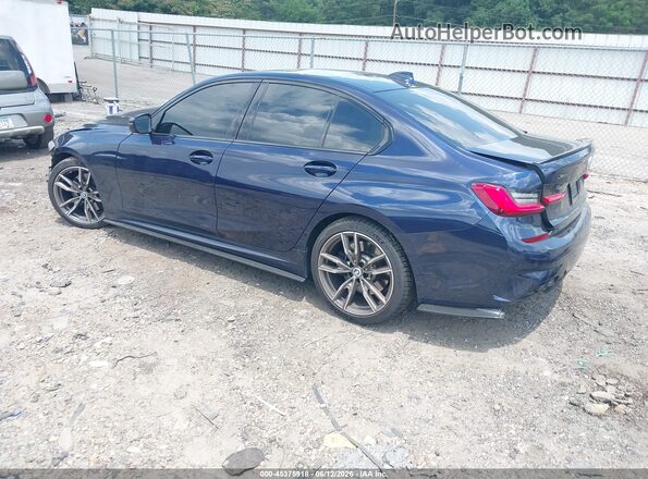WBA5U9C0XLA380423 2020 BMW M3 Blue Հետևի ձախ