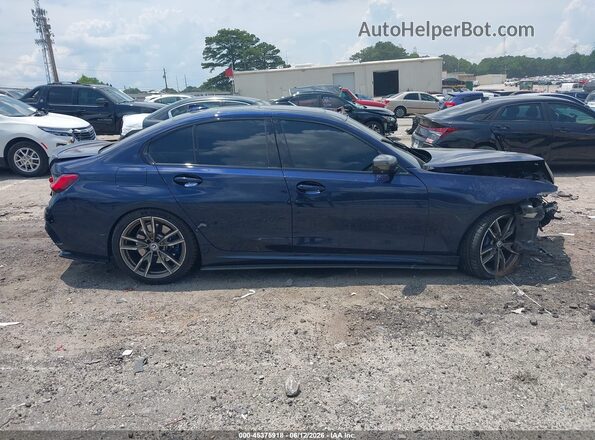 WBA5U9C0XLA380423 2020 BMW M3 Blue Սալոնի 360 աստիճան տեսք