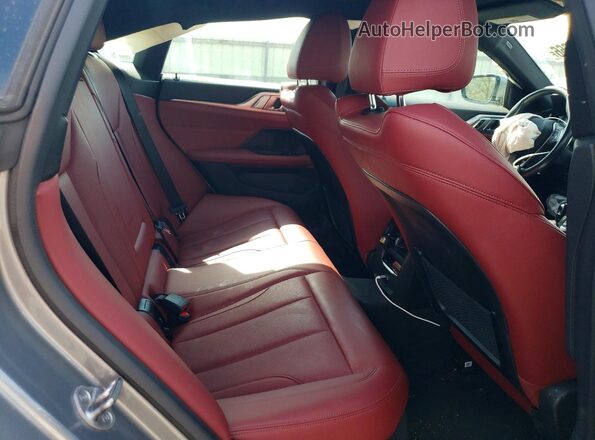 WBA63AV00NFL98084 2022 BMW OTHER Gray Widok tylnych siedzeń