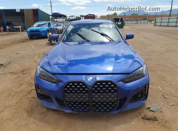 WBA63AV02NFM87557 2022 BMW OTHER Blue Դիմացի տեսք