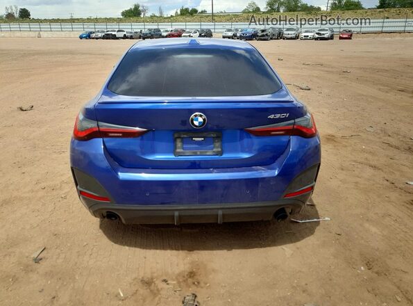 WBA63AV02NFM87557 2022 BMW OTHER Blue Հետևի տեսք