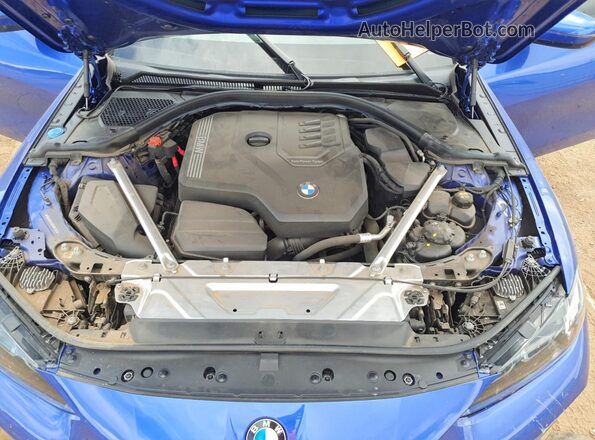 WBA63AV02NFM87557 2022 BMW OTHER Blue Սալոնի հետևի տեսք