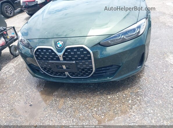 WBA63AV02RFS00479 2024 BMW 4 SERIES Green Widok zestawu wskaźników