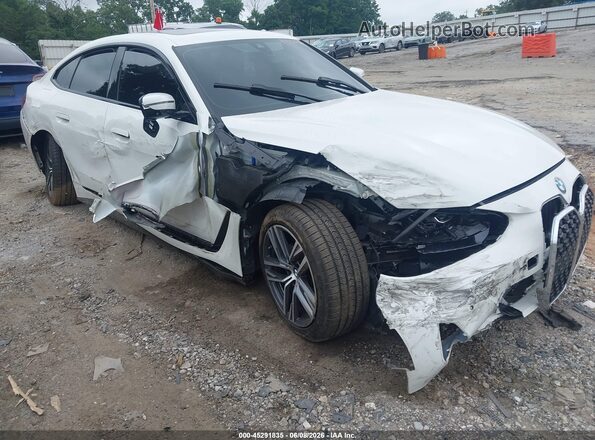 WBA63AV06PFP33030 2023 BMW 4 SERIES White Front view
