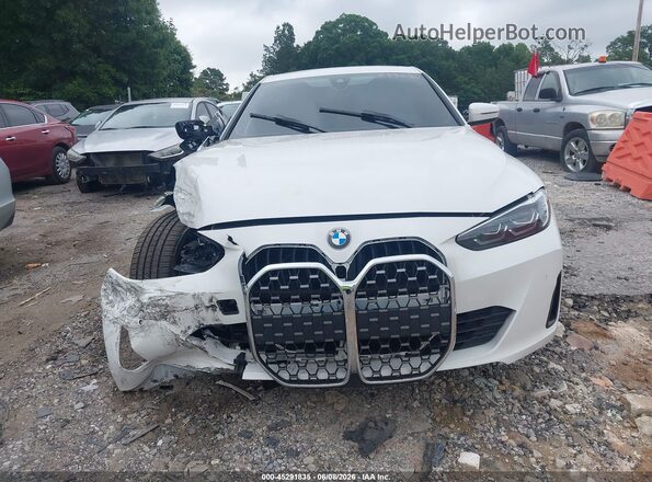 WBA63AV06PFP33030 2023 BMW 4 SERIES White Dashboard view