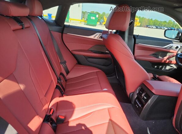 WBA63AV08RFT61094 2024 BMW 4 SERIES Black Rear seats view