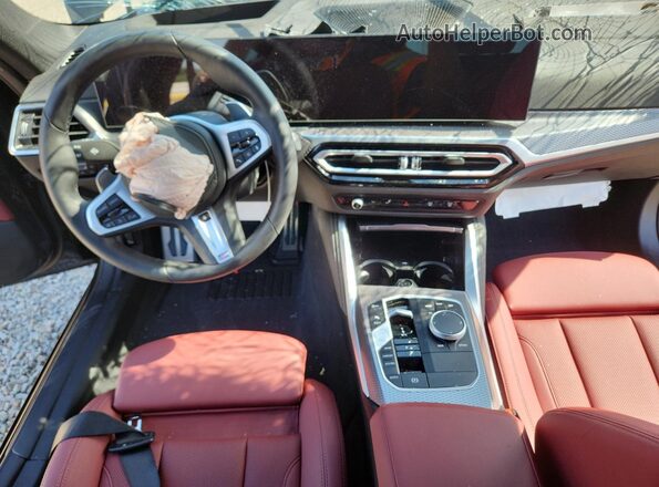 WBA63AV08RFT61094 2024 BMW 4 SERIES Black Dashboard view
