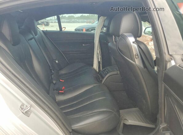 WBA6D0C51JG639984 2018 BMW 6 SERIES Silver Rear seats view