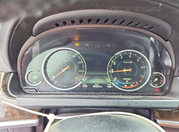 WBA6D0C55JG852842 2018 BMW OTHER Black Vista del cuadro de instrumentos