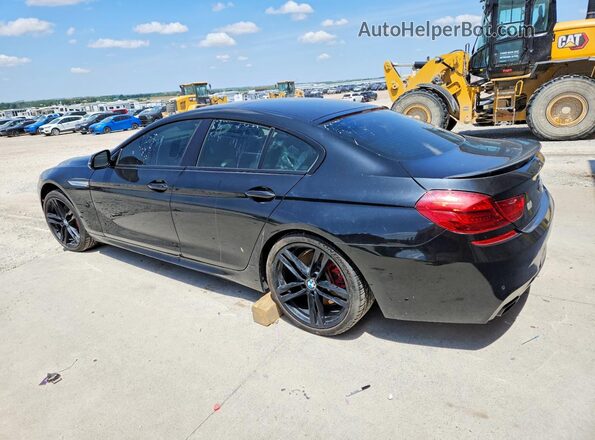 WBA6D4C55GD977289 2016 BMW 6 SERIES Черный Задняя левая четверть