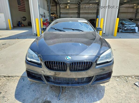 WBA6D4C55GD977289 2016 BMW 6 SERIES Черный Вид спереди