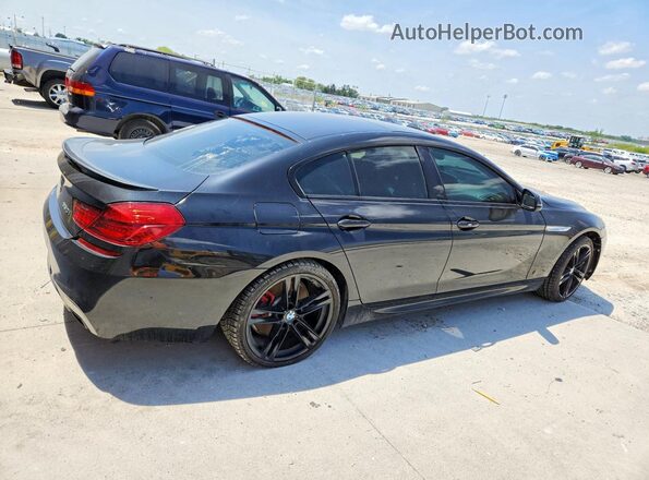 WBA6D4C55GD977289 2016 BMW 6 SERIES Черный Задняя правая четверть