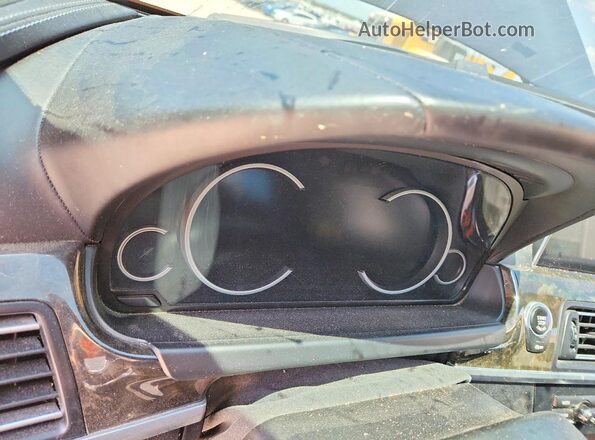WBA6D4C55GD977289 2016 BMW 6 SERIES Черный Вид щитка приборов