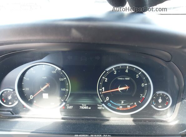 WBA6D6C51GGF94897 2016 BMW 6 SERIES Dark Blue Вид задних сидений