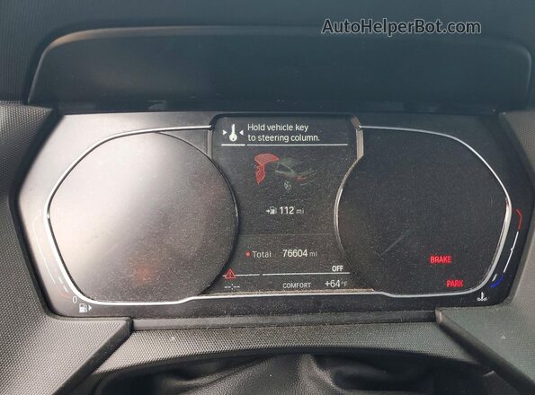WBA73AK00M7G59346 2021 BMW OTHER White Instrument cluster view