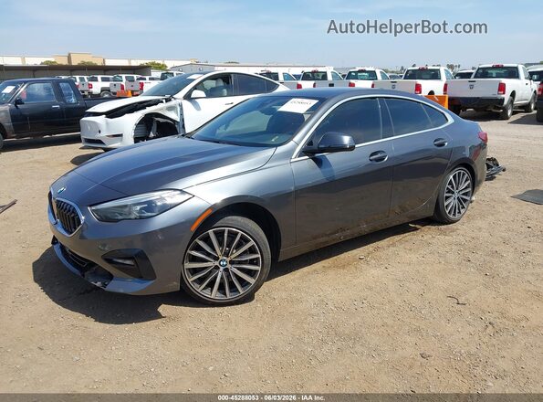 WBA73AK02M7G40765 2021 BMW 2 SERIES Серый Передняя левая четверть