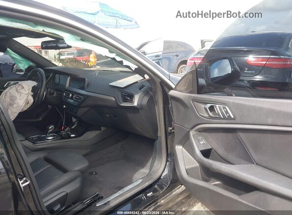 WBA73AK05L7F93620 2020 BMW 2 SERIES Black Widok wnętrza z przodu