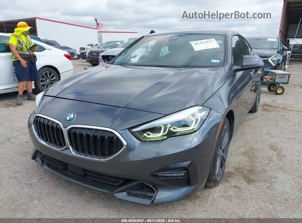 WBA73AK05M7G48309 2021 BMW 2 SERIES Серый Передняя левая четверть