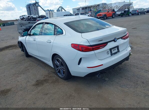 WBA73AK05M7J29385 2021 BMW 2 SERIES White Trasero izquierdo