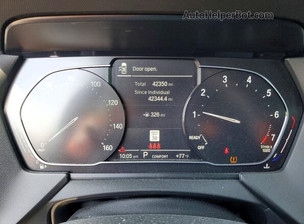 WBA73AK06M7H33188 2021 BMW OTHER Black Instrument cluster view