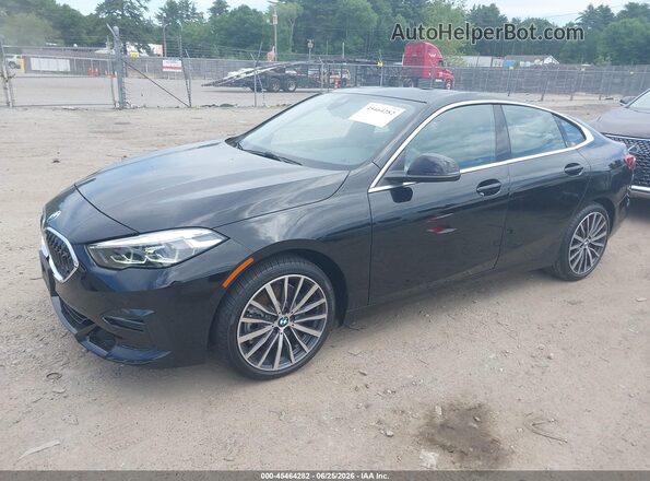 WBA73AK06N7K44787 2022 BMW 2 SERIES Черный Передняя левая четверть