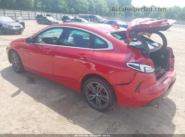 WBA73AK0XM7G37435 2021 BMW 2 SERIES Red Rear left