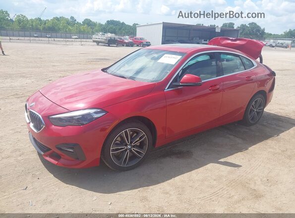WBA73AK0XM7G37435 2021 BMW 2 SERIES Red Front left