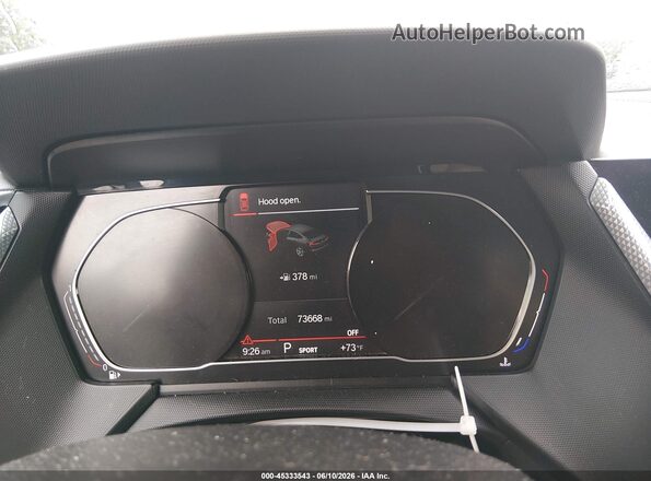 WBA73AK0XM7H00808 2021 BMW 2 SERIES White Widok tylnych siedzeń