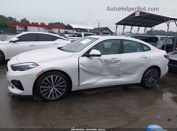 WBA73AK0XM7H00808 2021 BMW 2 SERIES White Widok z przodu