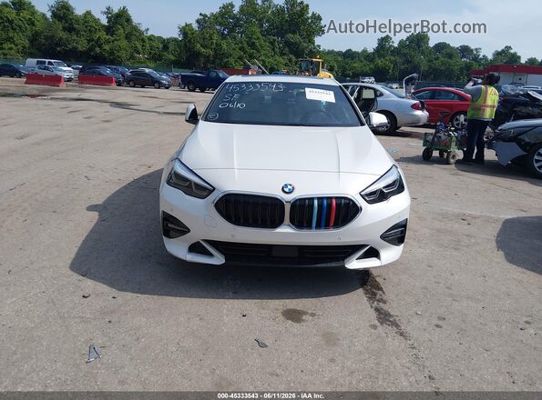 WBA73AK0XM7H00808 2021 BMW 2 SERIES White Widok zestawu wskaźników