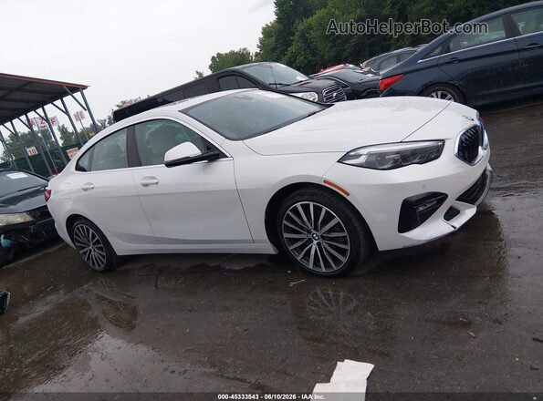 WBA73AK0XM7H00808 2021 BMW 2 SERIES White Widok wnętrza z tyłu