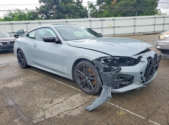 WBA73AP00PCL76401 2023 BMW 4 SERIES Gray წინა მარჯვენა