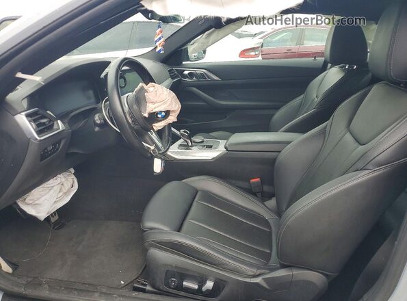 WBA73AP00PCL76401 2023 BMW 4 SERIES Gray წინა სალონის ხედი