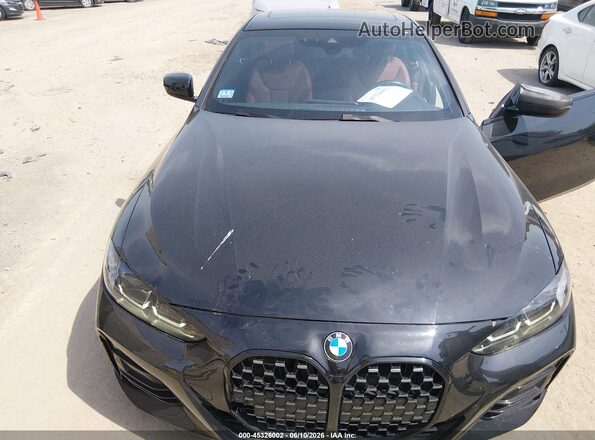 WBA73AP07NCK77961 2022 BMW 4 SERIES Black Вид ззаду