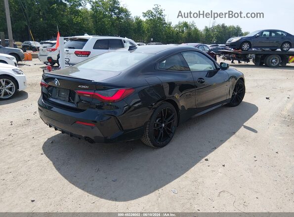 WBA73AP07NCK77961 2022 BMW 4 SERIES Black Задня права чверть