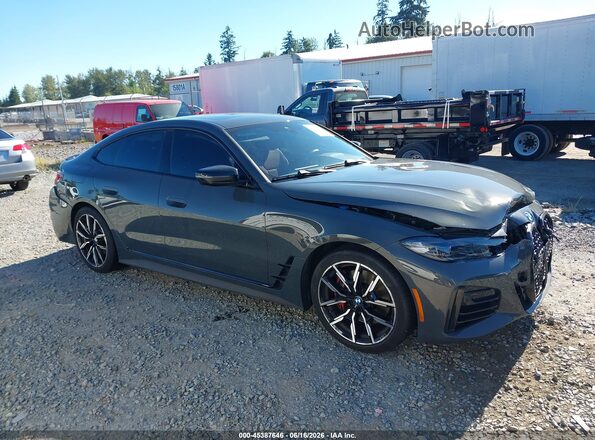 WBA73AV01PFN32172 2023 BMW 4 SERIES Gray Widok wnętrza 360 stopni