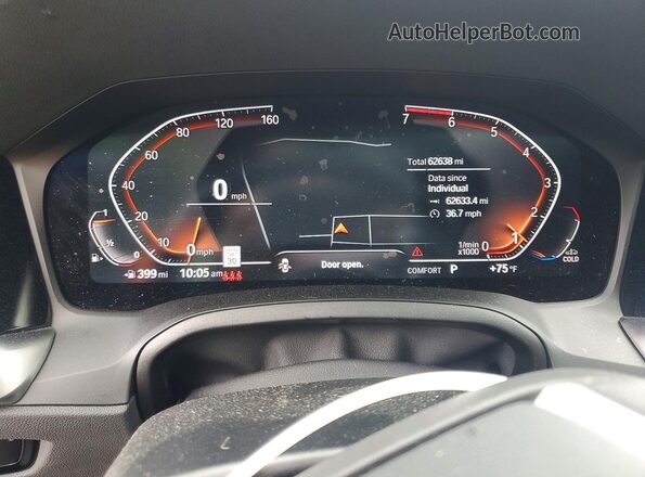 WBA73AV02PFM95925 2023 BMW 4 SERIES White Vista del cuadro de instrumentos