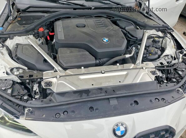 WBA73AV02PFM95925 2023 BMW 4 SERIES White Vista interior trasera