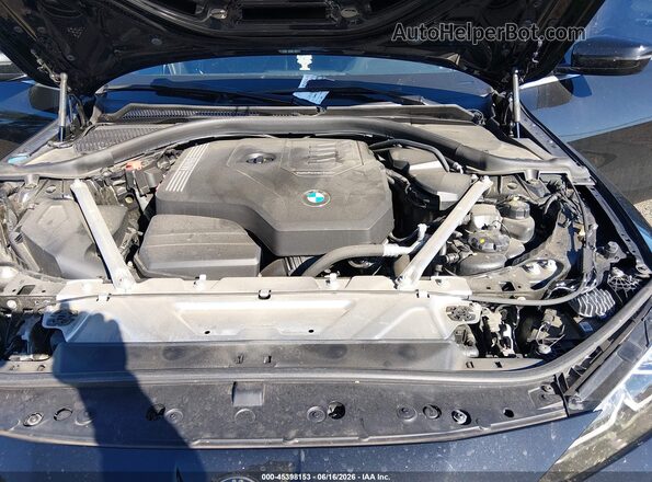 WBA73AV05PFN87837 2023 BMW 4 SERIES Black Вид ззаду